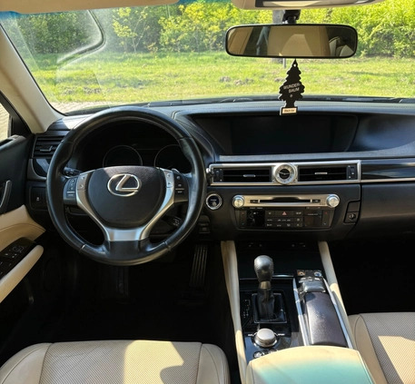 Lexus GS cena 77700 przebieg: 323054, rok produkcji 2014 z Warszawa małe 326